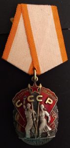 USSR- ORDER OF THE BADGE OF HONOUR