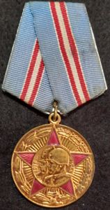 USSR- MEDAL FOR THE 50TH ANNIVERSARY OF THE SOVIET MILITARY