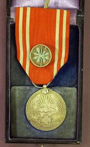 JAPAN: Japanese Red Cross Silver Merit medal