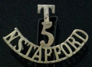 The North Staffordshire Regiment