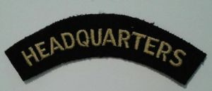 Civil Defence Section Badge