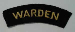 Civil Defence Section Badge