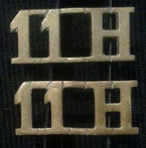 The 11th (Prince Albert's Own) Hussars, Shoulder Titles