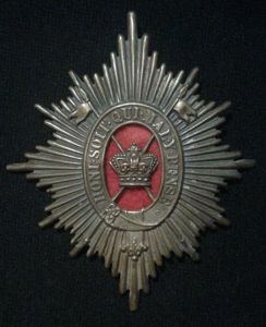 Her Majesty'Reserve Regiment of Lancers Helmet Plate
