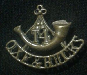 The Ox & Bucks L. I. Territorial Bttn Shoulder Title