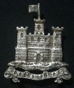 The 6th Inniskilling Dragoons Sabretache Badge