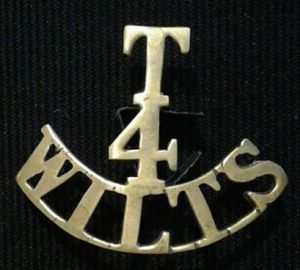 The Wiltshire Regt Territorial Bttn Shoulder Title