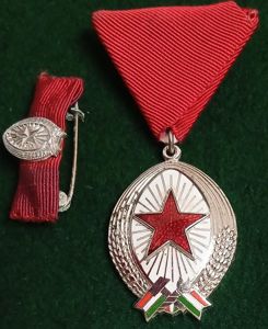 HUNGARY; ORDER OF LABOUR 2ND CLASS SILVER