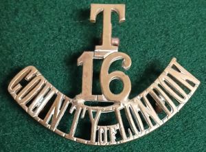 16th COUNTY OF LONDON REGIMENT