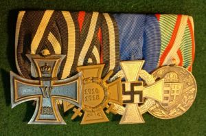 GERMAN/PRUSSIAN WW1 & 2 GROUP OF FOUR