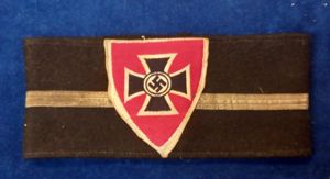 WW2 GERMAN EMPIRE WAR ASSOCIATION ARM BAND