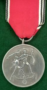 WW2 NAZI GERMAN COMEMORITIVE MEDAL FOR ENTRY INTO AUSTRIA 1938 …