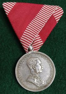 AUSTRIA: SILVER MEDAL FOR BRAVERY 2ND CLASS
