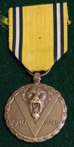 BELGIUM: WW2 COMMEMORATIVE MEDAL 1940-1945