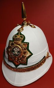 THE ROYAL WELSH REGIMENT BAND CORPS OF DRUM'S HELMET