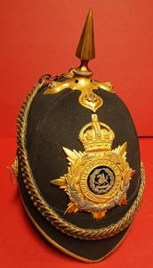 Home Service (Blue Cloth) Helmet. Officers