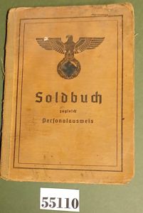 WW2 GERMAN ARMY SOLDBUCH