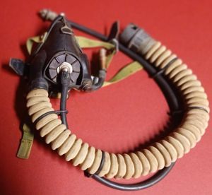 Soviet KM 32 Airforce Pilots Oxygen Mask.