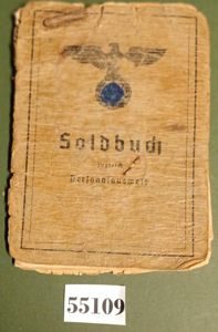WW2 GERMAN ARMY SOLDBUCH