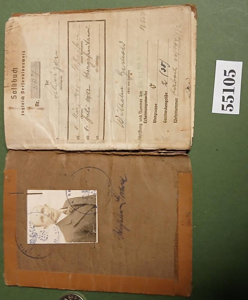 WW2 GERMAN ARMY SOLDBUCH — image 2