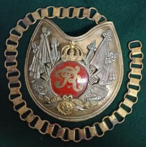 GERMAN EMPIRE OFFICERS GORGET.