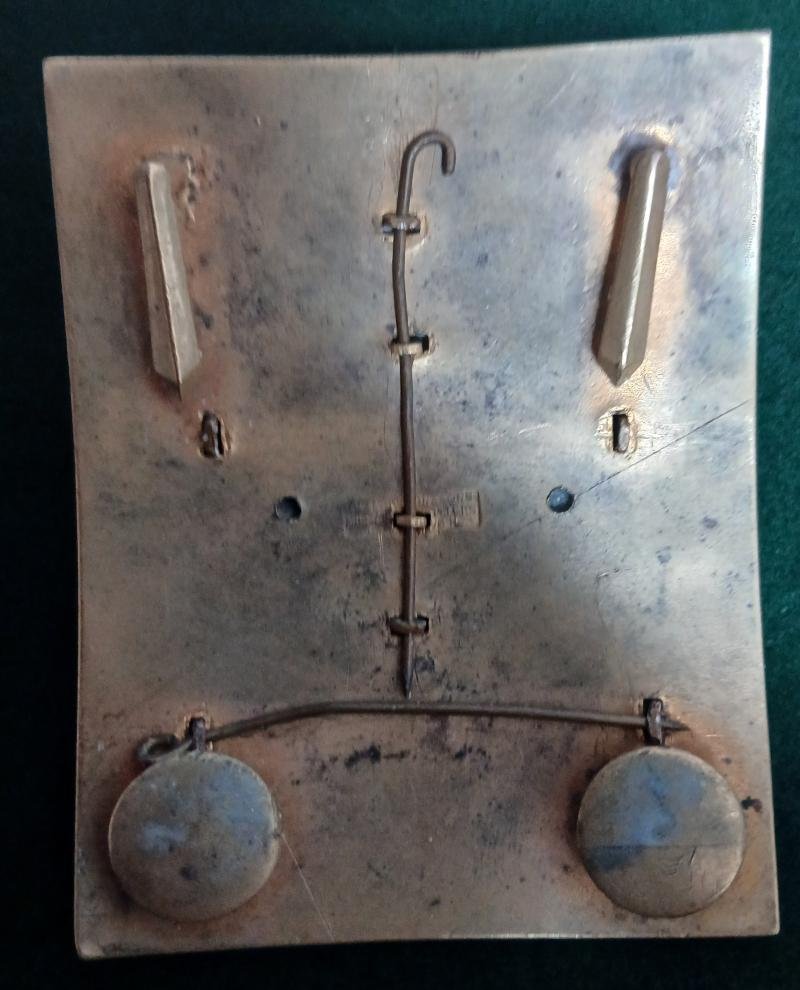 OFFICERS CROSS BELT PLATE POST 1921TYPE — image 3