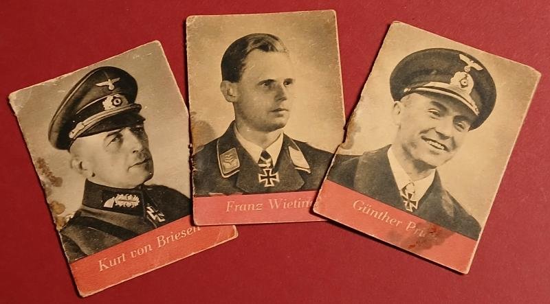 Original WWII German WHW Donation Booklet X3
