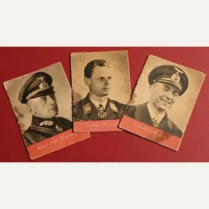 Original WWII German WHW Donation Booklet X3