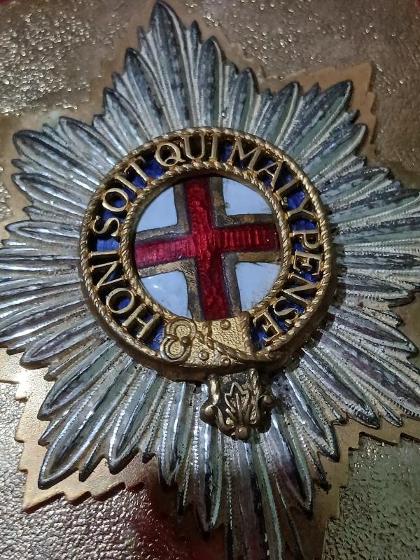 THE COLDSTREAM GUARDS OFFICERS COSSBELT PLATE — image 2