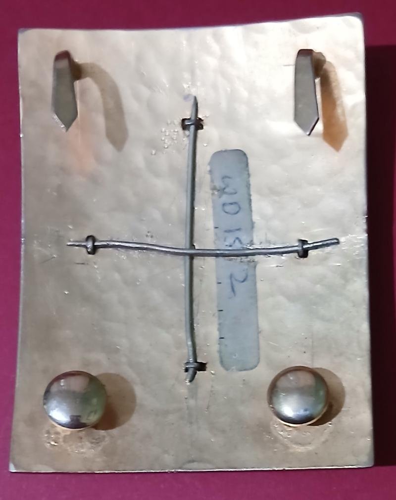 THE COLDSTREAM GUARDS OFFICERS COSSBELT PLATE — image 3