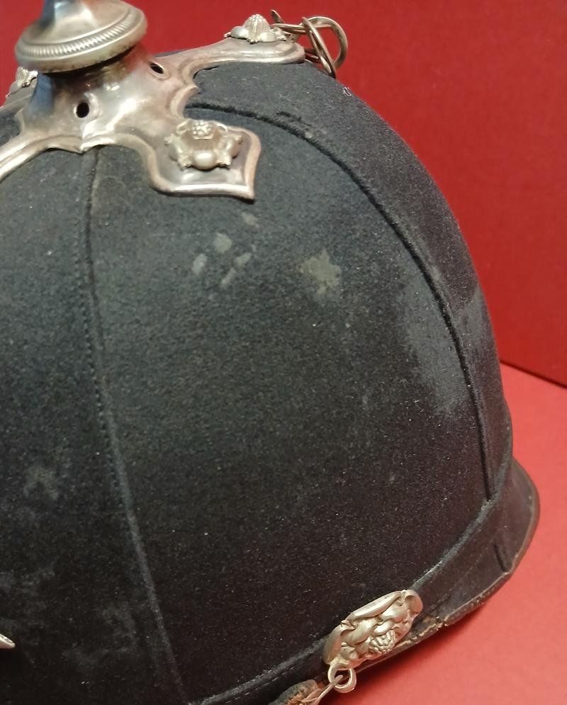 HOME SERVICE BLUE CLOTH HELMET 1868-1881.. — image 3