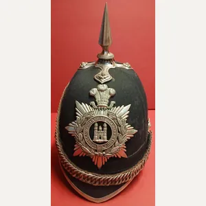 HOME SERVICE BLUE CLOTH HELMET 1868-1881..