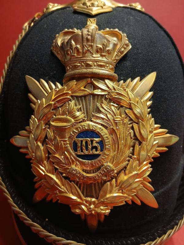 HOME SERVICE BLUE CLOTH HELMET 1868-1881.. — image 2