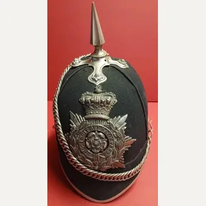 HOME SERVICE BLUE CLOTH HELMET 1868-1881..