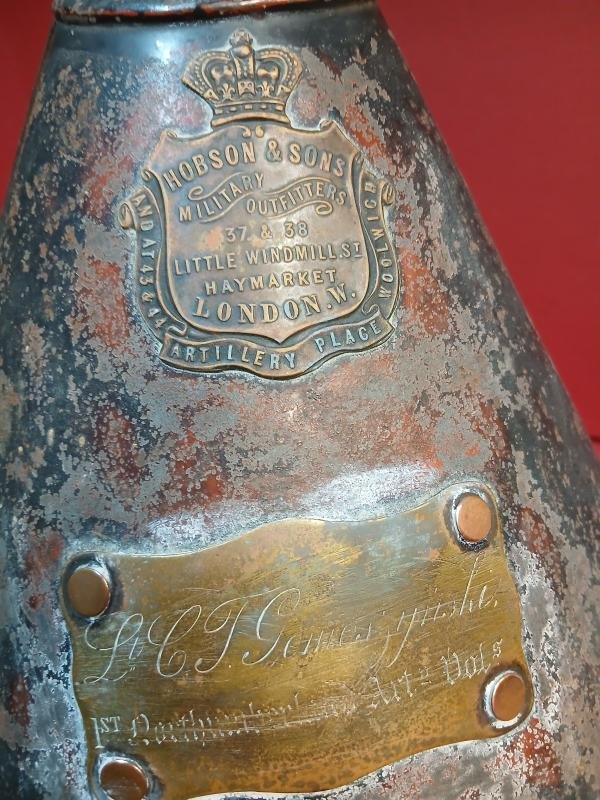 HOME SERVICE BLUE CLOTH HELMET 1901-14 — image 3