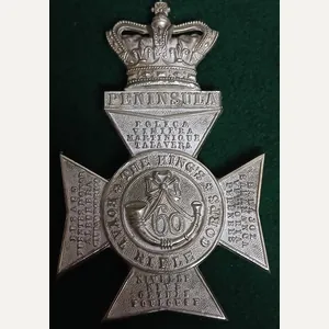 60th. REGIMENT OF FOOT (KING'S ROYAL RIFLE CORPS)