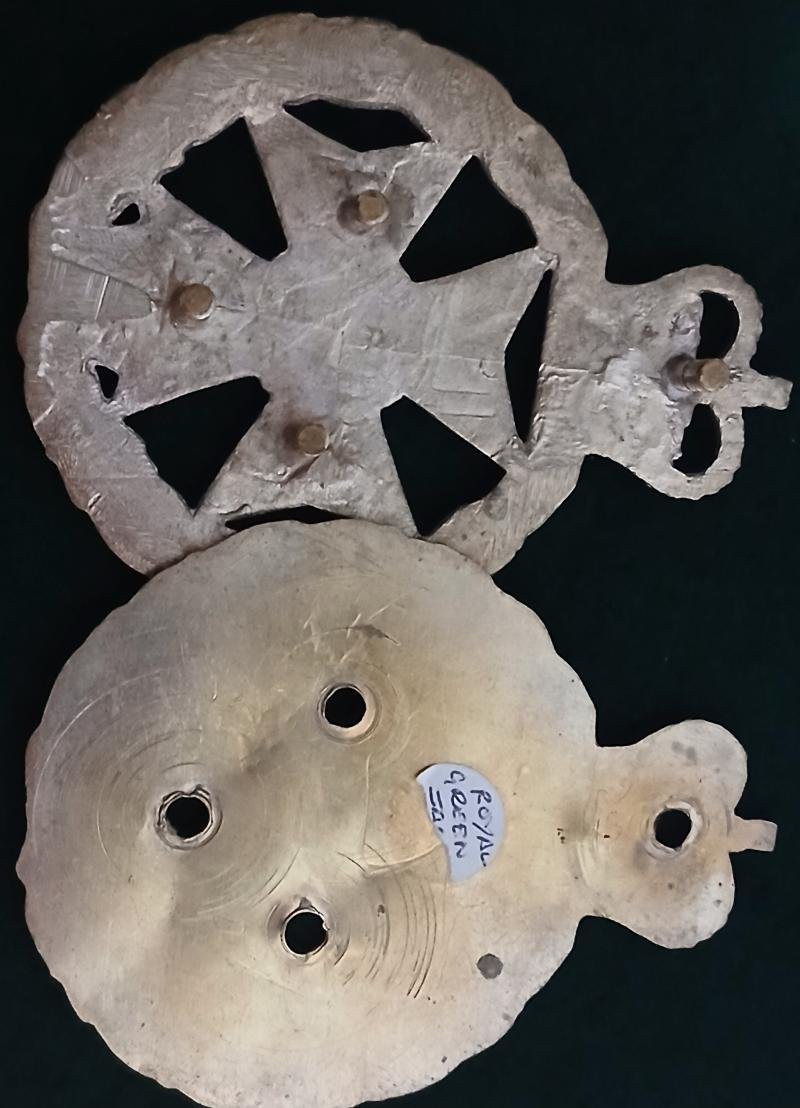 THE ROYAL GREEN JACKETS. OFFICERS CROSS BELT PLATE — image 2