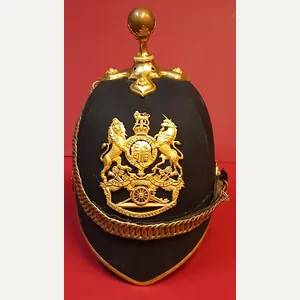 OFFICERS BLUE CLOTH HOME SERVICE HELMET
