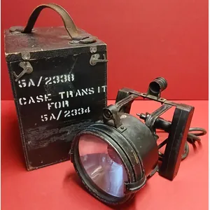 British, WW2, RAF, Air Ministry 'Aldis' Signal Lamp,