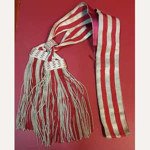 INFANTRY (VOLUNTEER BATTALION) OFFICERS DUTY SASH