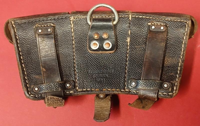 WW2 GERMAN K98 AMMUNITION POUCH — image 2