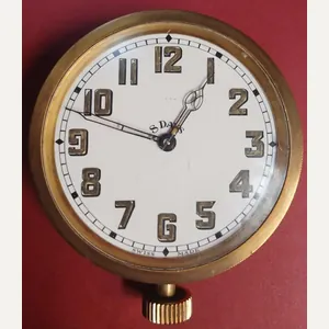 WW1 AIRCRAFT 'INSTRUMENT PANEL' CLOCK