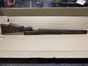 LEE ENFIELD NO4T SNIPER WOOD SET. FOREND AND CHEEK REST …
