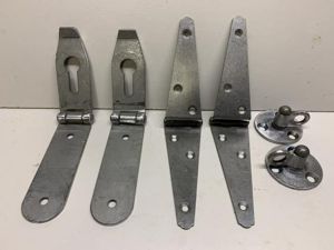 LEE ENFIELD NO4T sniper, Hinge Set For Chest No15 Mk1.REPRODUCTION.