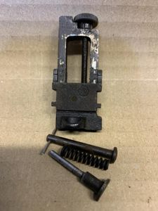 LEE ENFIELD No.5 JUNGLE CARBINE REAR SIGHT AND PARTS. NO …