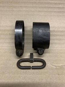 LEE ENFIELD NO4 BAND SET.SWIVEL AND SCREWS
