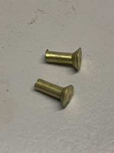 LEE ENFIELD SMLE X2 REAR HANDGUARD SPRING BRASS RIVETS