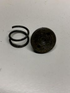 LEE ENFIELD SMLE NO1 MK3 SIGHT ADJUSTER SPRING AND BUTTON