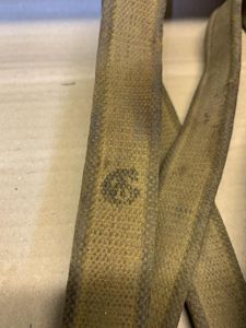 LEE ENFIELD GENUINE No4/ SMLE SLING. WITH NEW CANADIAN STAMP …