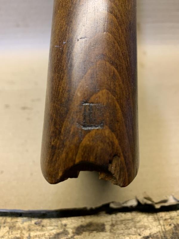 LEE ENFIELD No4 BEECH BUTT. SCARCE SIZE LONG. — image 3